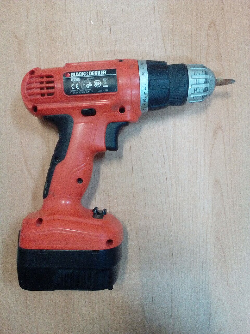 Sample photo: drill