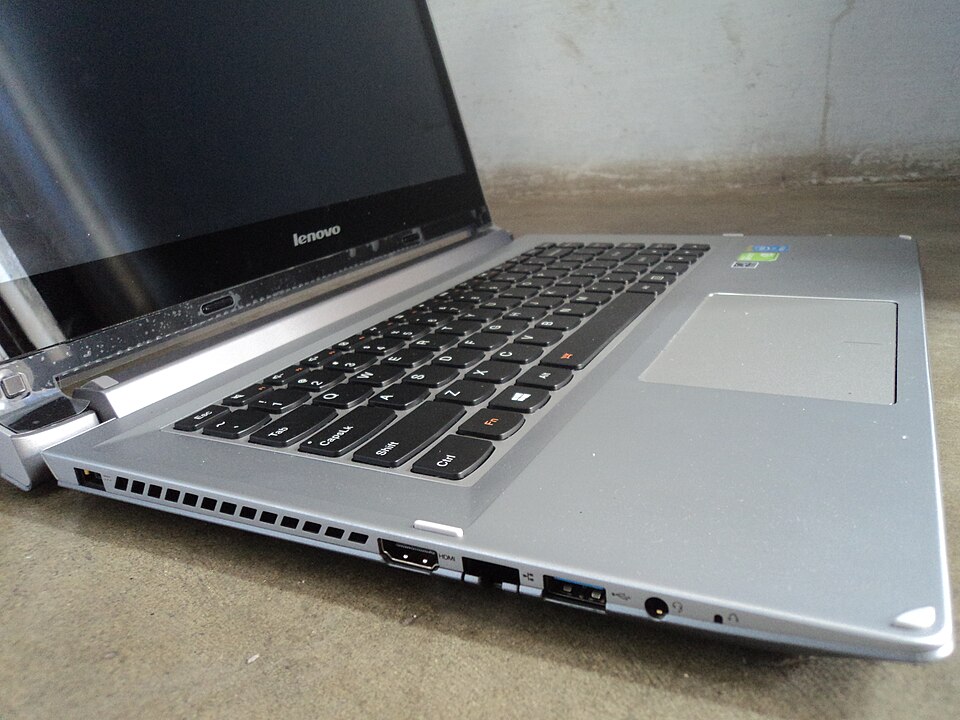 Sample photo: laptop
