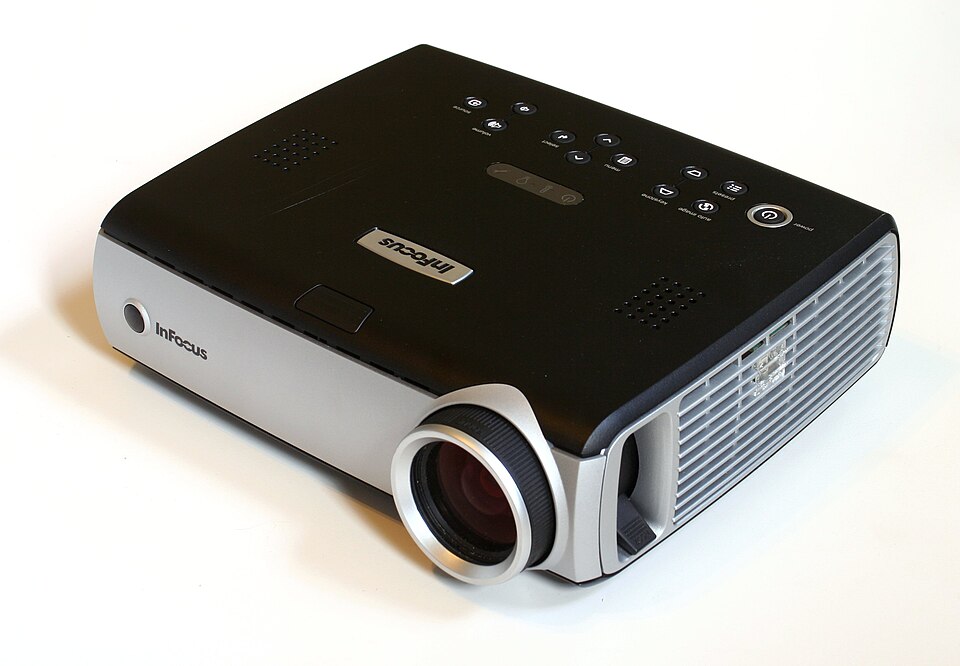 Sample photo: projector